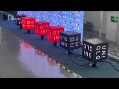 সিল করা লোহার ক্যাবিনেটের সাথে ফুল কালার এইচডি এলইডি ডিসপ্লে