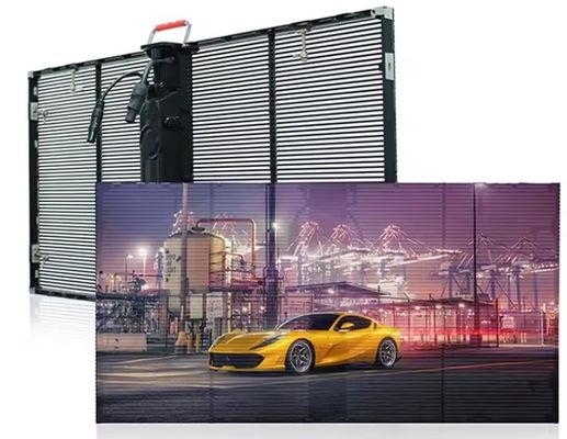 কম শক্তি খরচ সহ 4K স্বচ্ছ LED ডিসপ্লে স্বচ্ছ LED স্ক্রিন